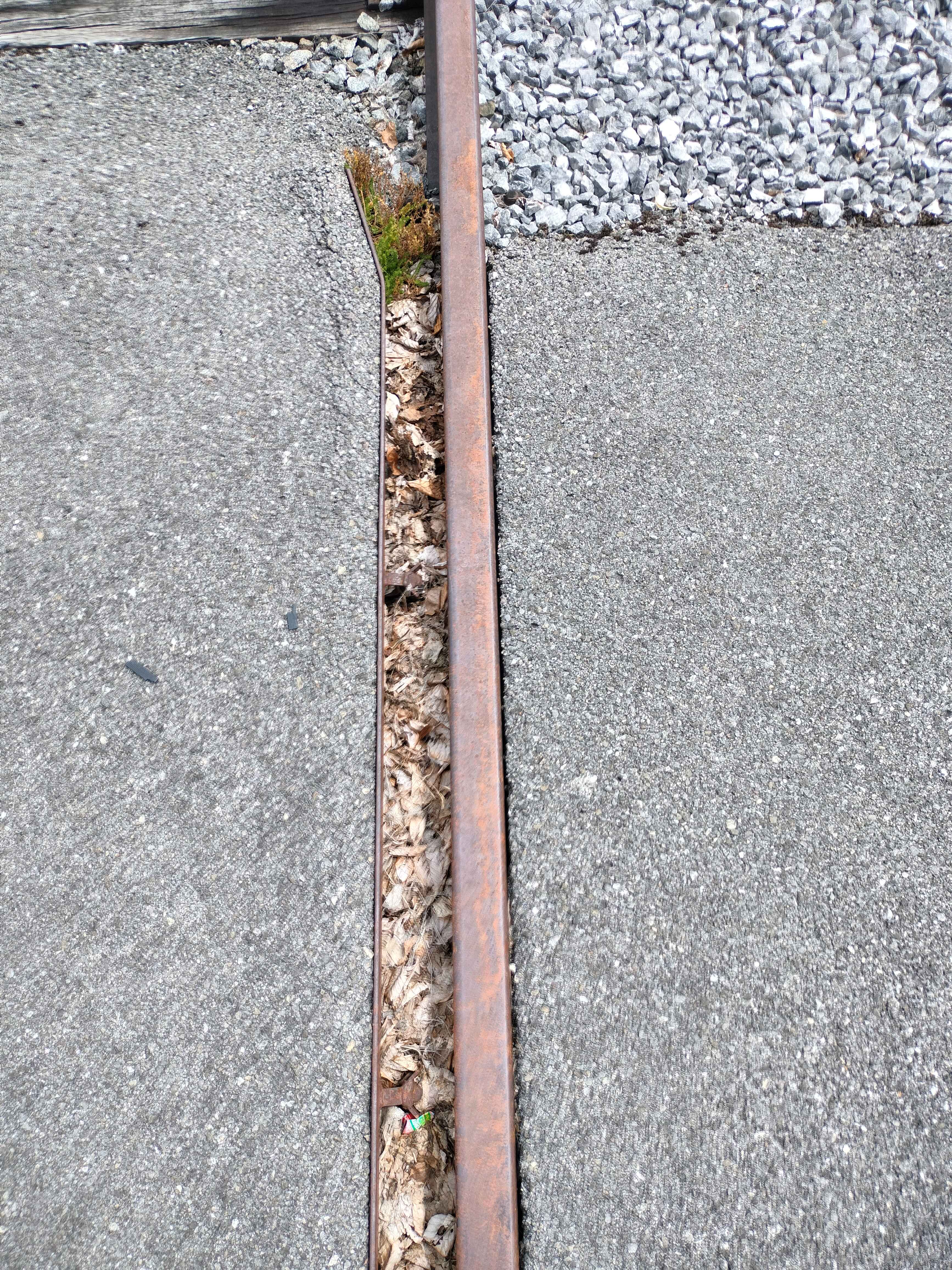 Rails With Asphalt